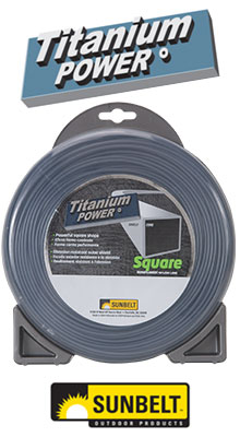 Titanium Power Trimmer Line Titanium Power Trimmer Line