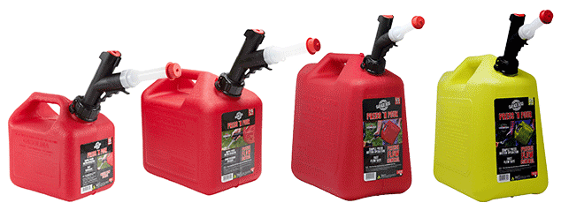 Press 'N Pour Gas™ Can Press 'N Pour Gas™ Can