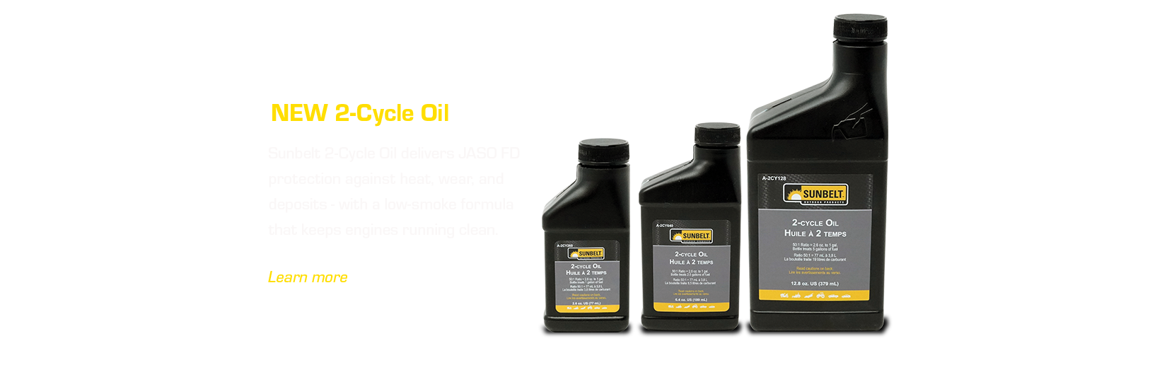 Sunbelt's 2-Cycle Engine Oil Discover Sunbelt's 2-Cycle Oil