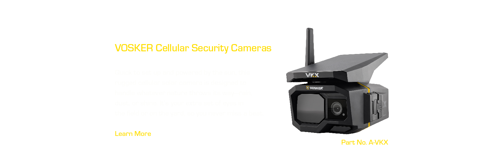 Shop Vosker Cellular Security Camera